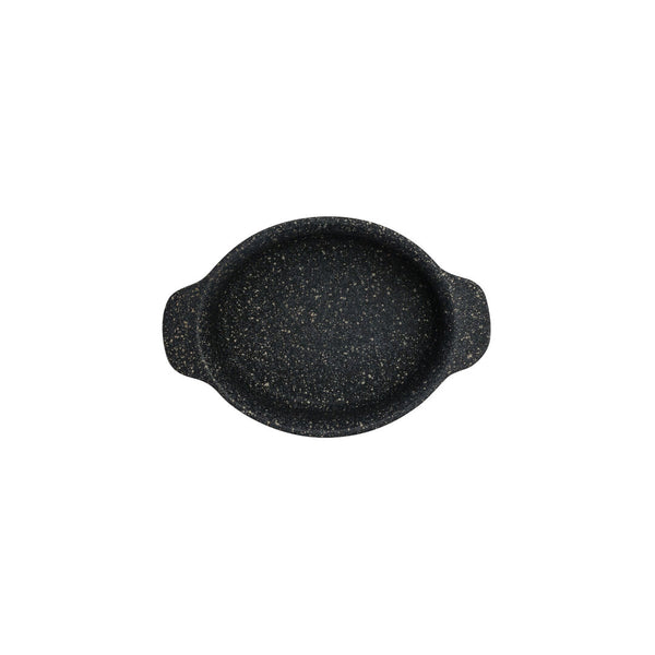Utopia | Buffet | Black Oval Mini Crock 17.8 x 12 x 4.5cm 43.6cl (7 x 4 3/4 x 1 3/4" 14 3/4oz) | Bespoke77