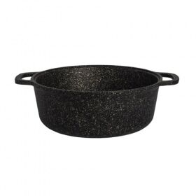 Bronze Induction Buffet Pot No Lid 37.5 x 28 x 11.4cm 561.cl (14 3/4 x 11 3/4 x 4 1/2" 190oz)