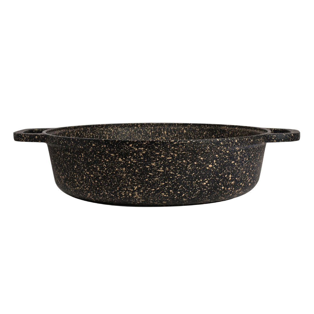 Bronze Induction Buffet Pot & Lid 37.5 x 28 x 8.25cm 384.5cl (14 3/4 x 11 3/4 x 3 1/4" 130oz)