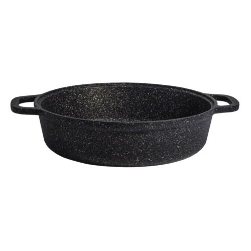 Bronze Induction Buffet Pot No Lid 37.5 x 28 x 8.25cm 384.5cl (14 3/4 x 11 3/4 x 3 1/4" 130oz)