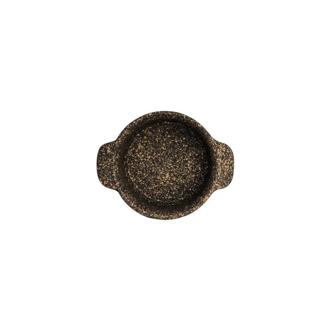 Utopia | Buffet | Bronze Round Mini Crock 14.6 x 11.4 x 4.5cm 32.5cl (5 3/4 x 4 1/2 x 1 3/4" 11oz) | Bespoke77