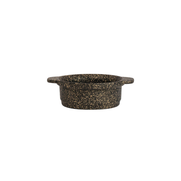 Utopia | Buffet | Bronze Round Mini Crock 14.6 x 11.4 x 4.5cm 32.5cl (5 3/4 x 4 1/2 x 1 3/4" 11oz) | Bespoke77