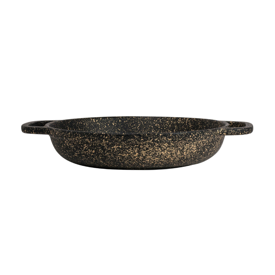 Utopia | Buffet | Bronze Oval Handled Casserole 32.4 x 22.9 x 5.4cm 165.6cl (12 3/4 x 9 x 2 1/8" 56oz) | Bespoke77