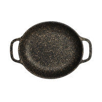 Utopia | Buffet | Bronze Oval Handled Casserole 26.7 x 18.7 x 4.5cm 85.8cl (10 1/2 x 7 3/8 x 1 3/4" 29oz) | Bespoke77