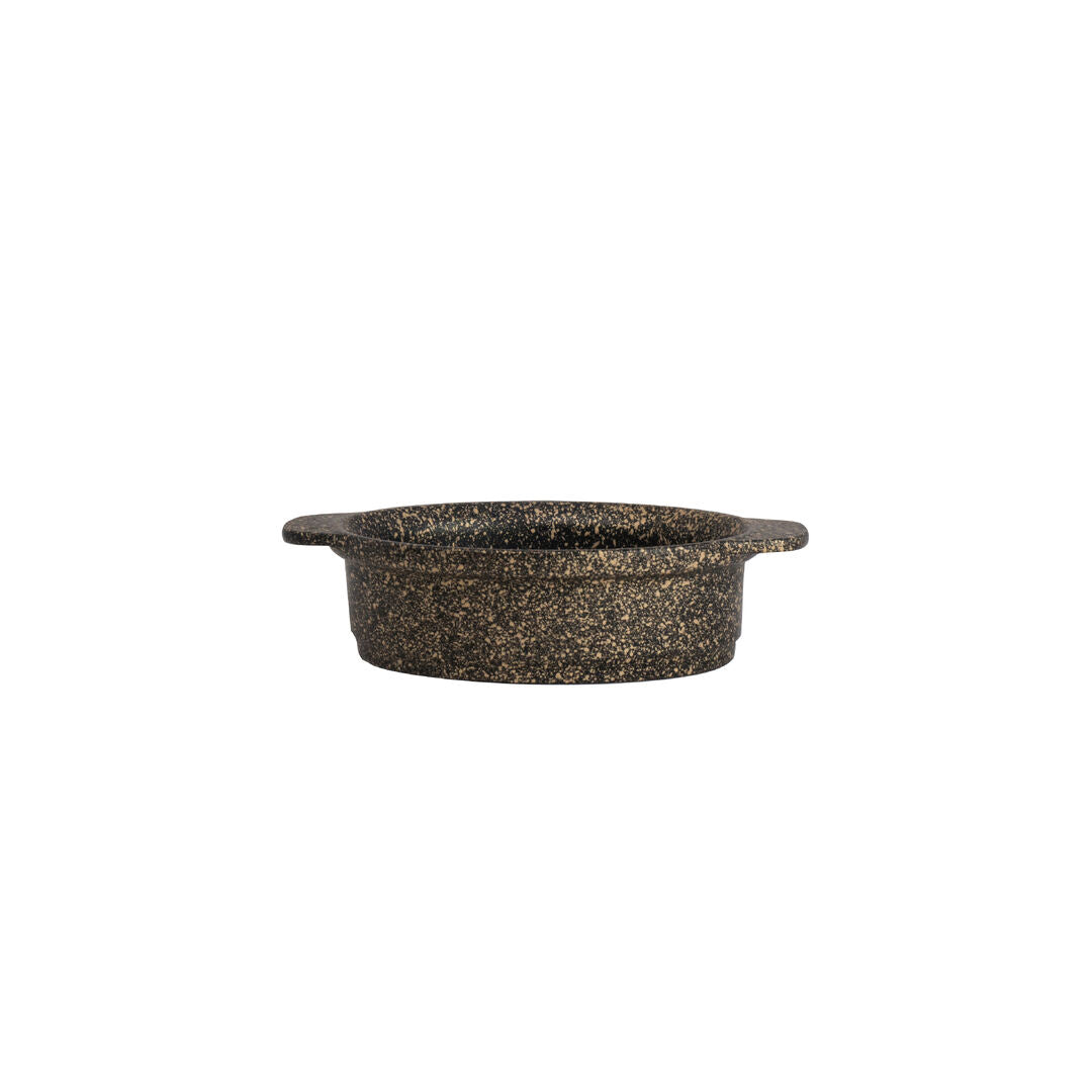 Utopia | Buffet | Bronze Oval Mini Crock 17.8 x 12 x 4.5cm 43.6cl (7 x 4 3/4 x 1 3/4" 14 3/4oz) | Bespoke77