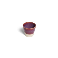 Californian Purple Shoreline Stoneware Chip Pot 9.5cm Dia x 9cm H - 350ml/11.8oz