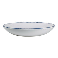 Utopia | Tableware | Blue Dapple Coupe Bowl 25.4cm 112.4cl (10" 38oz) | Bespoke77