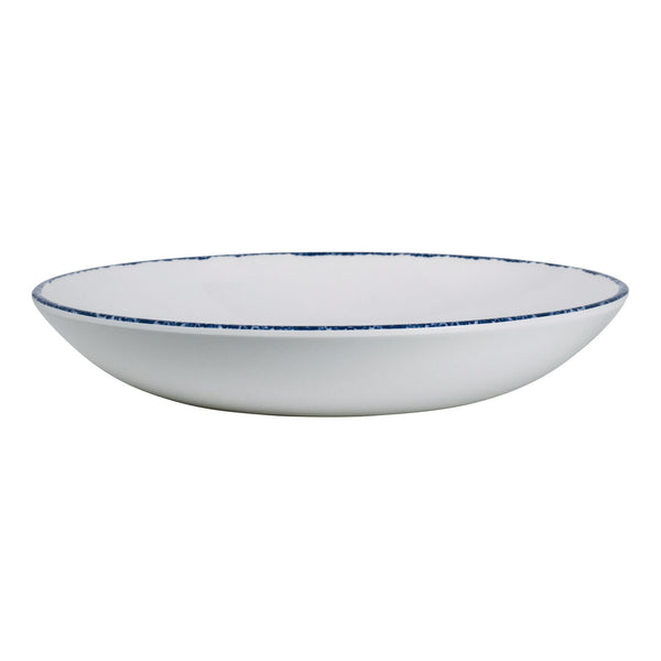 Utopia | Tableware | Blue Dapple Coupe Bowl 25.4cm 112.4cl (10" 38oz) | Bespoke77
