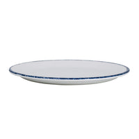 Utopia | Tableware | Blue Dapple Coupe Plate 20.3cm (8") | Bespoke77