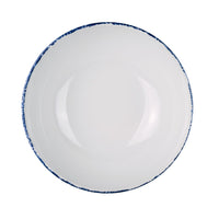 Utopia | Tableware | Blue Dapple Coupe Bowl 16.5cm 44.4cl (6 1/2" 15oz) | Bespoke77