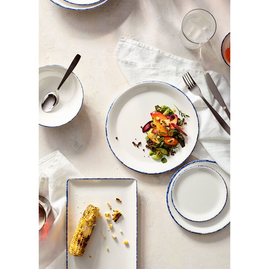 Utopia | Tableware | Blue Dapple Coupe Bowl 11.7cm 14.8cl (4 5/8" 5oz) | Bespoke77