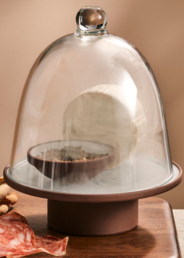 Utopia | Table Presentation | Polycrystal Clear Cloche 16.5cm (6 1/2") | Bespoke77