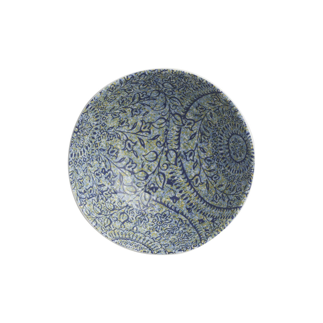 Utopia | Tableware | Solano Azure Bowl 13.97cm 37.7cl (5 1/2" 12 3/4oz) | Bespoke77