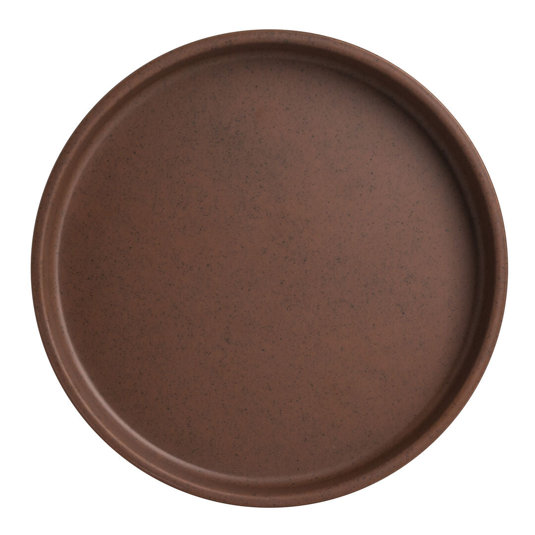 Utopia | Tableware | Cali Redwood Stack Plate 15.9 x 2.2cm (6 1/4 x 7/8") | Bespoke77