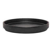Utopia | Tableware | Cali Black Stack Plate 15.9 x 2.2cm (6 1/4 x 7/8") | Bespoke77