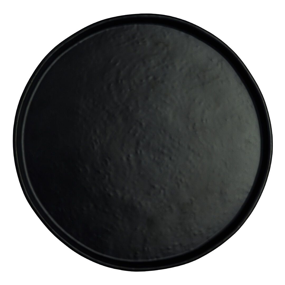 Utopia | Tableware | Cali Black Round Plate 27.3cm (10 3/4") | Bespoke77