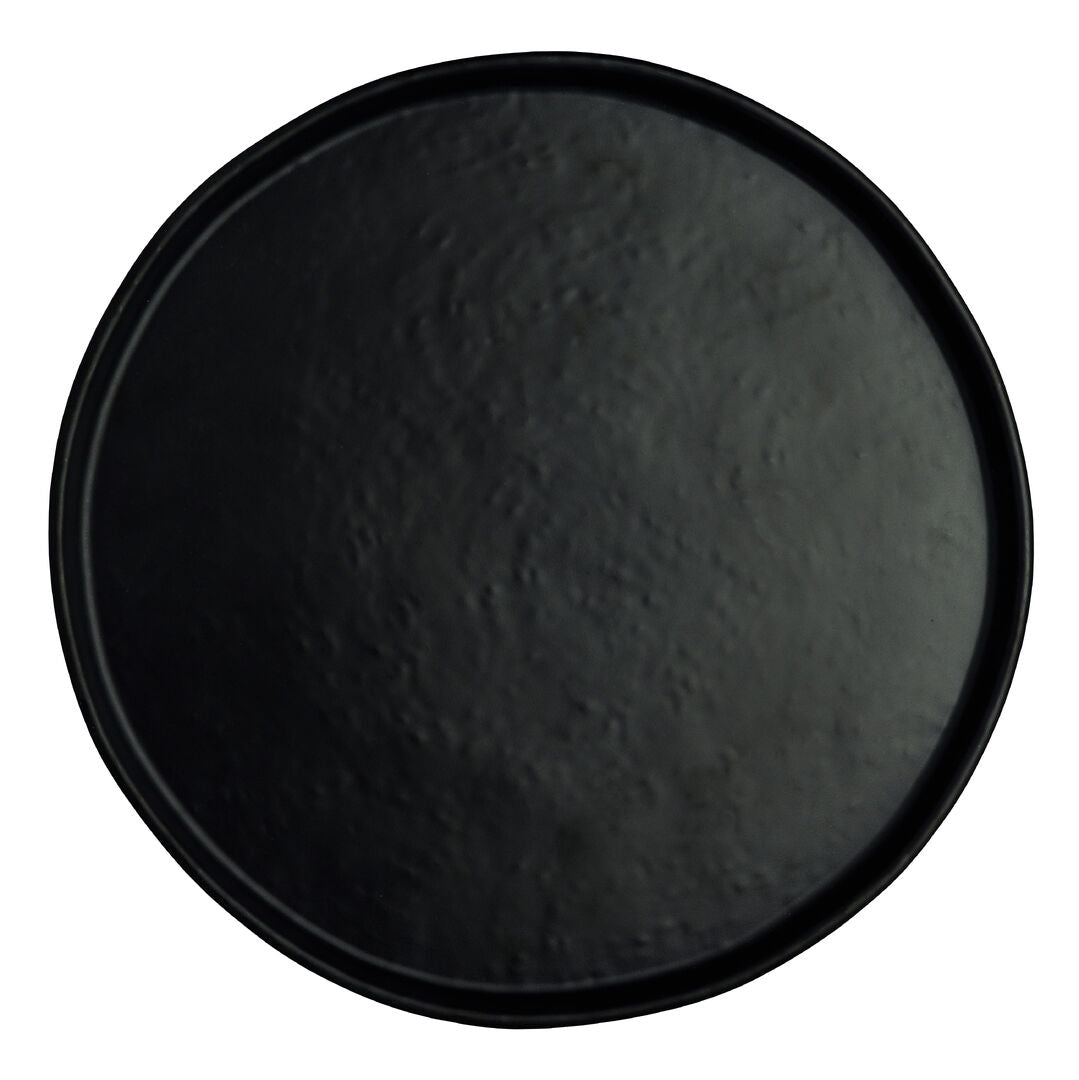 Utopia | Tableware | Cali Black Round Plate 27.3cm (10 3/4") | Bespoke77