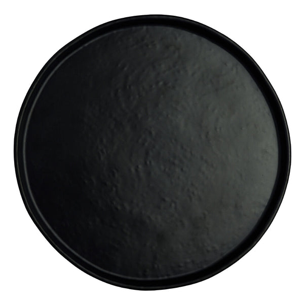 Utopia | Tableware | Cali Black Round Plate 27.3cm (10 3/4") | Bespoke77
