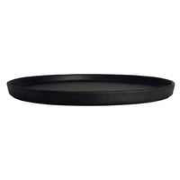 Utopia | Tableware | Cali Black Round Plate 27.3cm (10 3/4") | Bespoke77