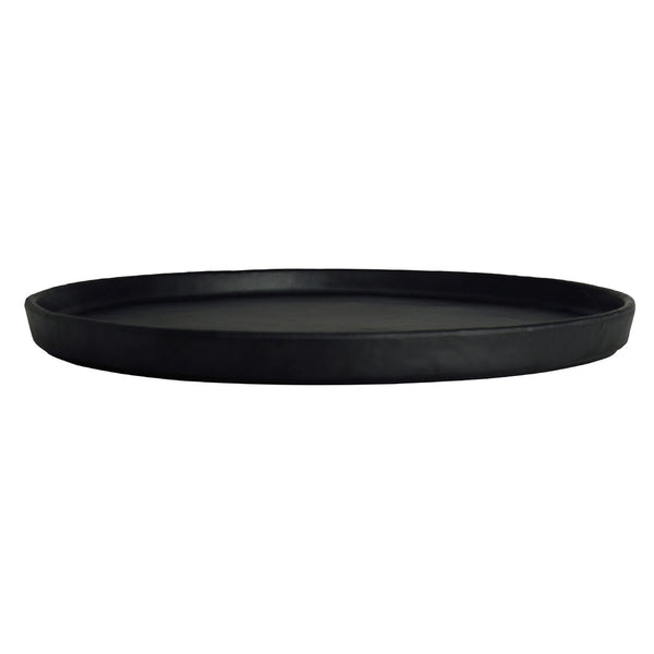 Utopia | Tableware | Cali Black Round Plate 27.3cm (10 3/4") | Bespoke77