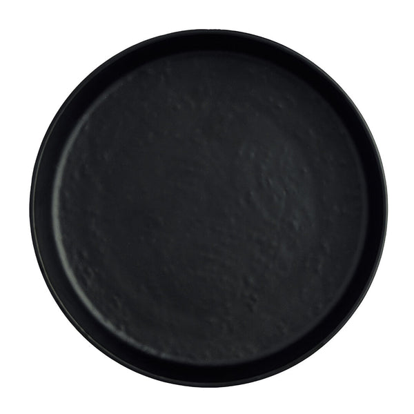 Utopia | Tableware | Cali Black Round Plate 20.4cm (8") | Bespoke77