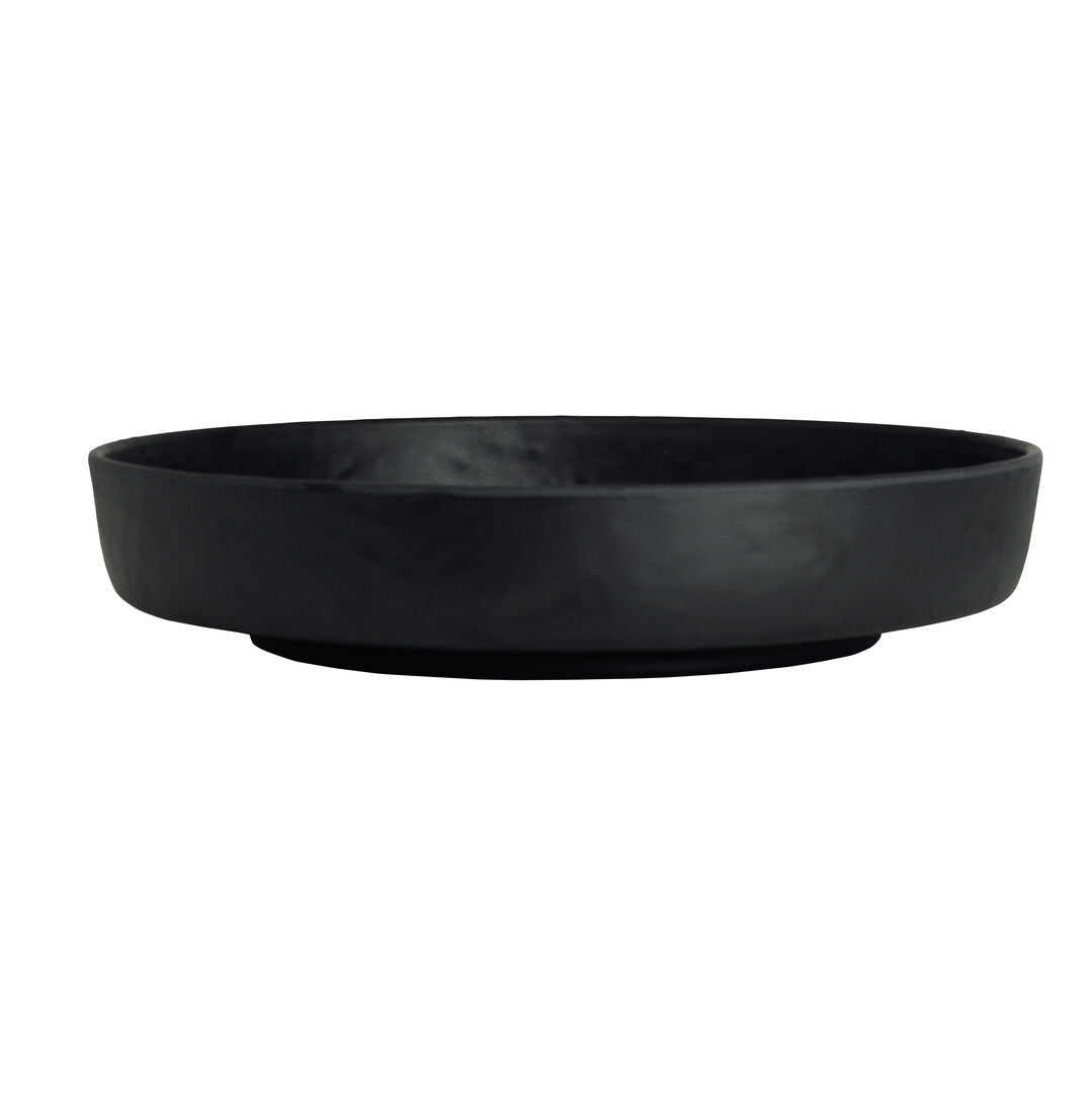 Utopia | Tableware | Cali Black Round Plate 20.4cm (8") | Bespoke77