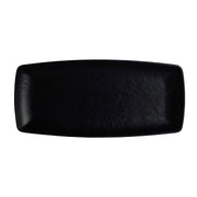 Utopia | Tableware | Cali Black Rectangle Plate 24.1 x 11cm  (9 1/2 x 4 1/3" ) | Bespoke77