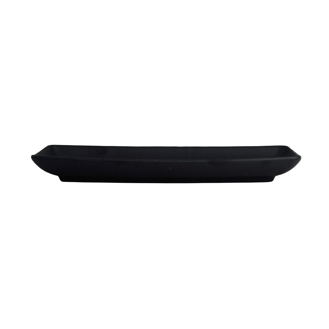 Utopia | Tableware | Cali Black Rectangle Plate 24.1 x 11cm  (9 1/2 x 4 1/3" ) | Bespoke77
