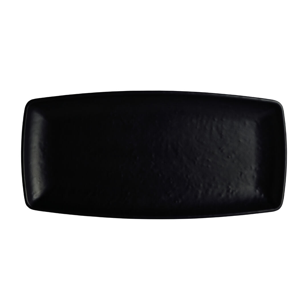 Utopia | Tableware | Cali Black Rectangle Plate 29.2 x 14cm  (11 1/2 x 5 1/2" ) | Bespoke77