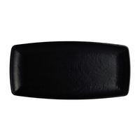 Utopia | Tableware | Cali Black Rectangle Plate 29.2 x 14cm  (11 1/2 x 5 1/2" ) | Bespoke77