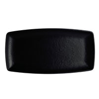 Utopia | Tableware | Cali Black Rectangle Plate 33 x 16.5cm  (13 x 6 1/2" ) | Bespoke77