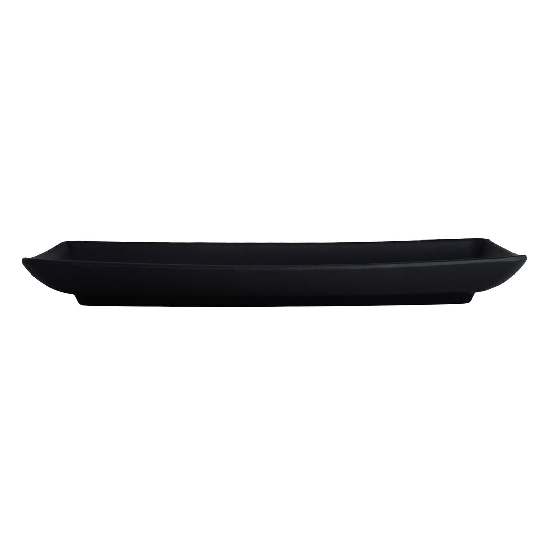 Utopia | Tableware | Cali Black Rectangle Plate 33 x 16.5cm  (13 x 6 1/2" ) | Bespoke77