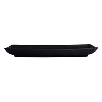 Utopia | Tableware | Cali Black Rectangle Plate 33 x 16.5cm  (13 x 6 1/2" ) | Bespoke77