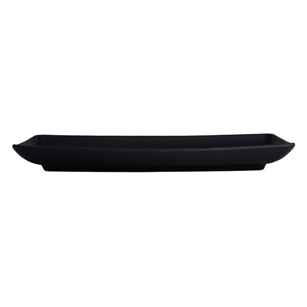 Utopia | Tableware | Cali Black Rectangle Plate 33 x 16.5cm  (13 x 6 1/2" ) | Bespoke77