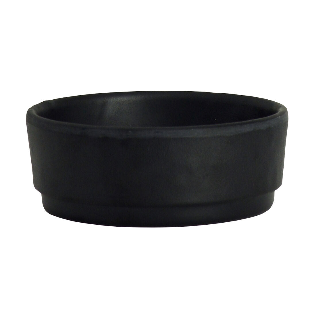 Utopia | Tableware | Cali Black Round Ramekin 7.3cm 5.9cl (2 7/8" 2oz) | Bespoke77