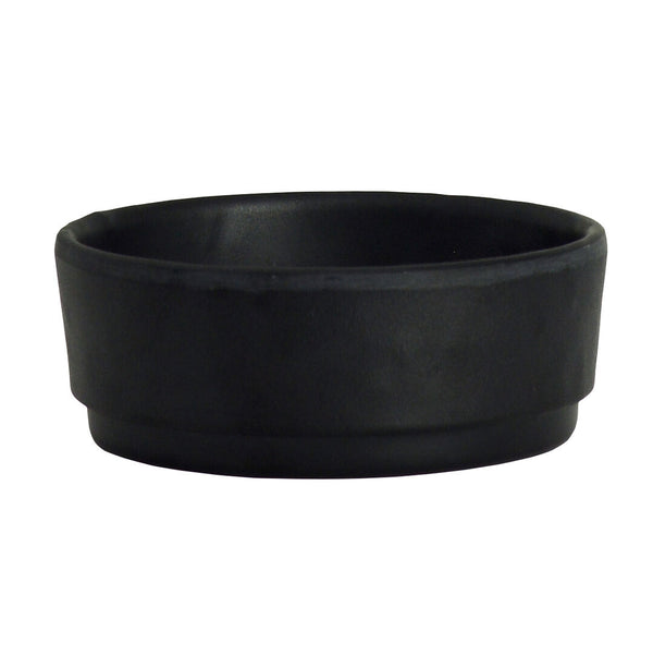 Utopia | Tableware | Cali Black Round Ramekin 7.3cm 5.9cl (2 7/8" 2oz) | Bespoke77