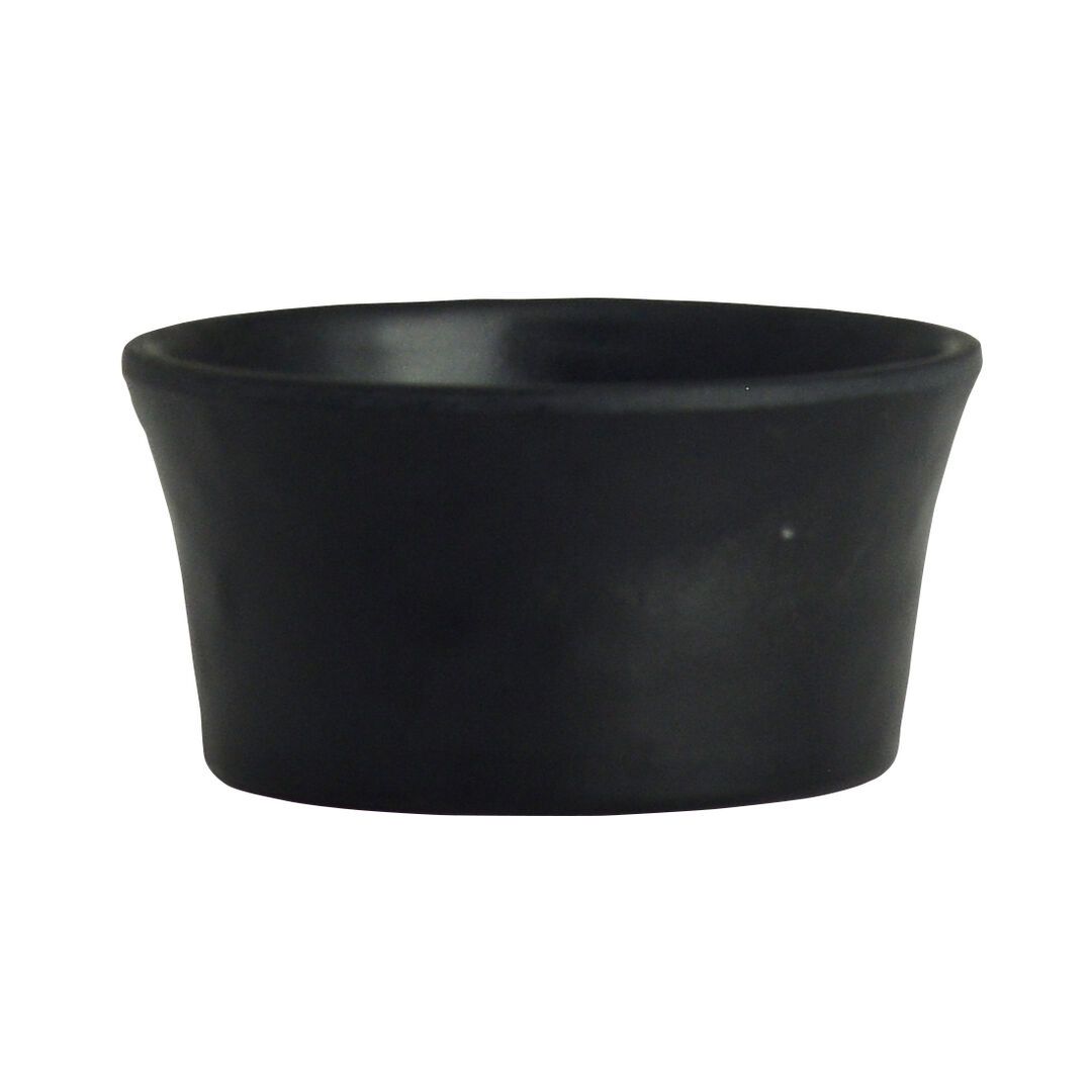 Utopia | Tableware | Cali Black Round Dish 5.9 x 3.2cm 4.2cl (2 1/3 x 1 1/4" 1 1/2oz) | Bespoke77
