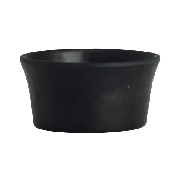 Utopia | Tableware | Cali Black Round Dish 5.9 x 3.2cm 4.2cl (2 1/3 x 1 1/4" 1 1/2oz) | Bespoke77