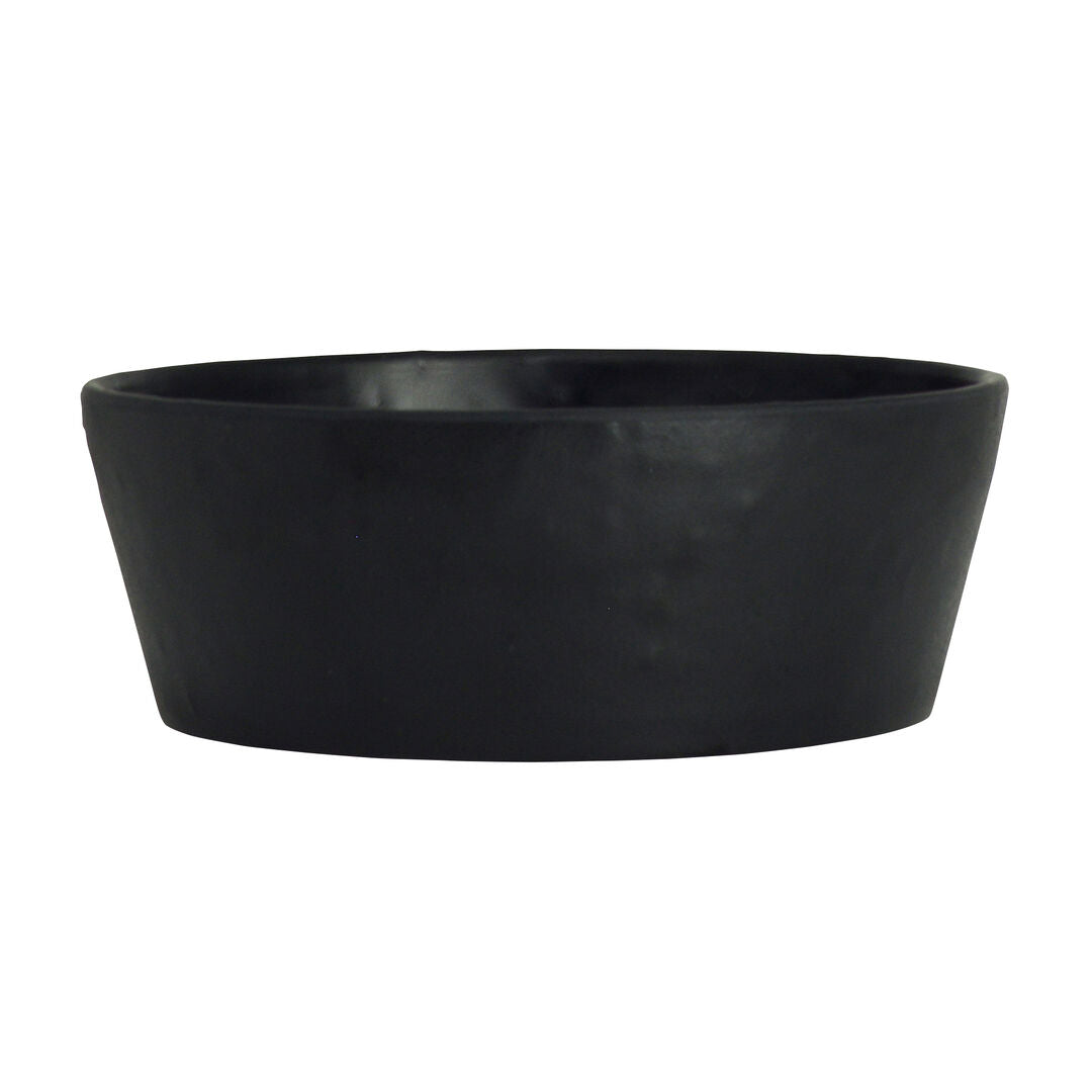 Utopia | Tableware | Cali Black Round Bowl 12.7 x 4.8cm 27cl (5 x 1 7/8" 9 1/2oz) | Bespoke77