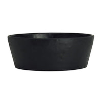 Utopia | Tableware | Cali Black Round Bowl 12.7 x 4.8cm 27cl (5 x 1 7/8" 9 1/2oz) | Bespoke77