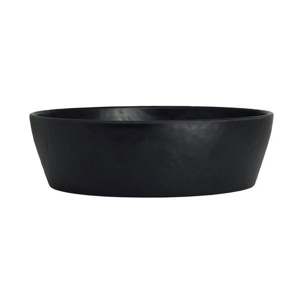Utopia | Tableware | Cali Black Round Bowl 17.9 x 5.5cm 46.8cl (7 x 2 1/6" 16 1/2oz) | Bespoke77