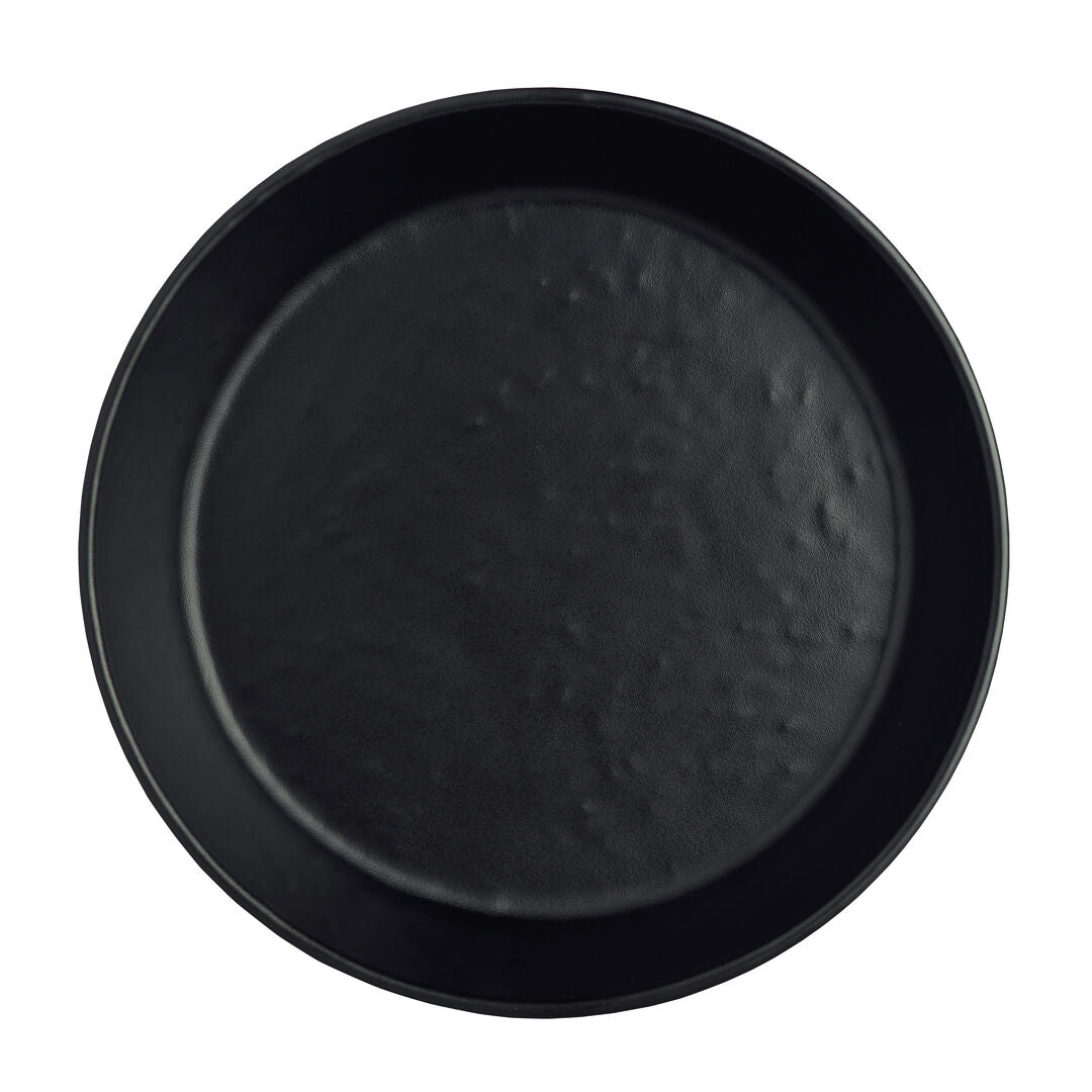 Utopia | Tableware | Cali Black Round Bowl 17.9 x 5.5cm 46.8cl (7 x 2 1/6" 16 1/2oz) | Bespoke77