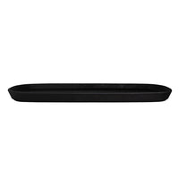Utopia | Tableware | Cali Black Rectangle Tray 36.8 x 17.7cm (14 1/2 x 7") | Bespoke77