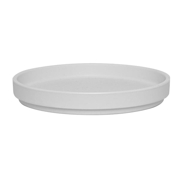 Utopia | Tableware | Cali White Stack Plate 15.9 x 2.2cm (6 1/4 x 7/8") | Bespoke77