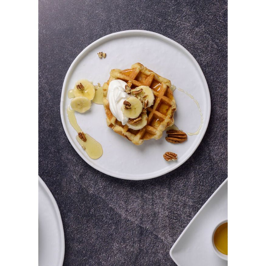 Utopia | Tableware | Cali White Round Plate 21cm (8 1/4") | Bespoke77