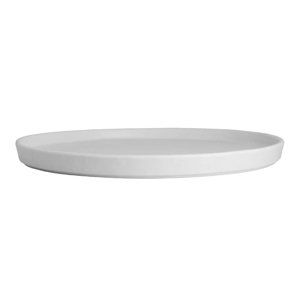 Utopia | Tableware | Cali White Round Plate 27.3cm (10 3/4") | Bespoke77