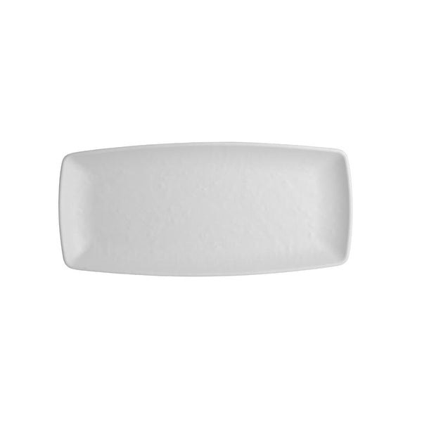 Utopia | Tableware | Cali White Rectangular Plate 24.1 x 11 x 2.5cm (9 1/2 x 4 1/3 x 1") | Bespoke77