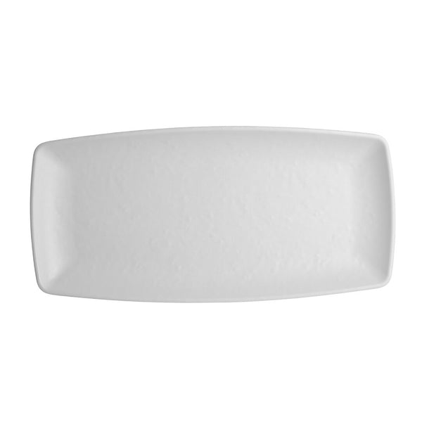 Utopia | Tableware | Cali White Rectangle Plate 29.2 x 14cm (11 1/2 x 5 1/2") | Bespoke77