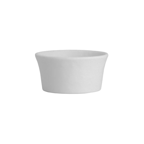 Utopia | Tableware | Cali White Round Dish 5.9 x 3.2cm 4.2cl (2 1/3 x 1 1/4" 1 1/2oz) | Bespoke77