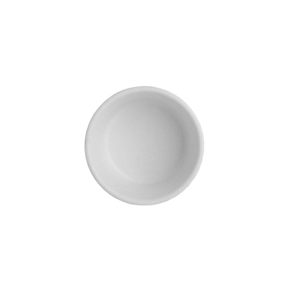 Utopia | Tableware | Cali White Round Dish 5.9 x 3.2cm 4.2cl (2 1/3 x 1 1/4" 1 1/2oz) | Bespoke77